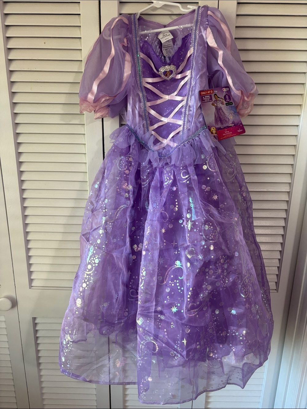Disney princess Rapunzel deluxe costume dress target tangled